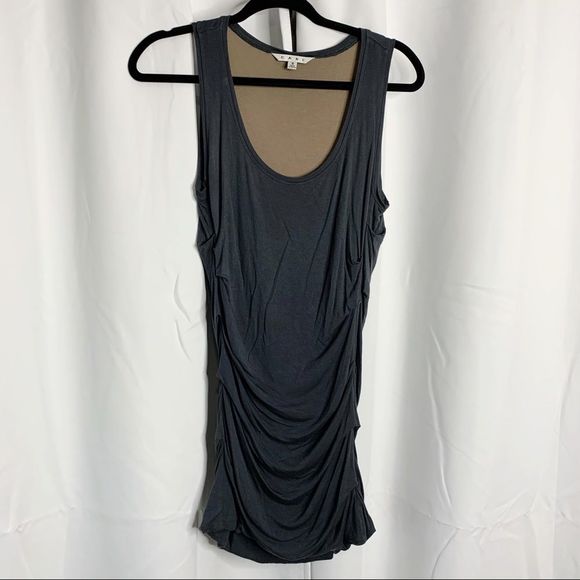 🍋10/$25!! CAbi Style #586 Tucked Tunic Steel S - Picture 2 of 5